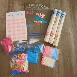 Gender reveal assorted bundle